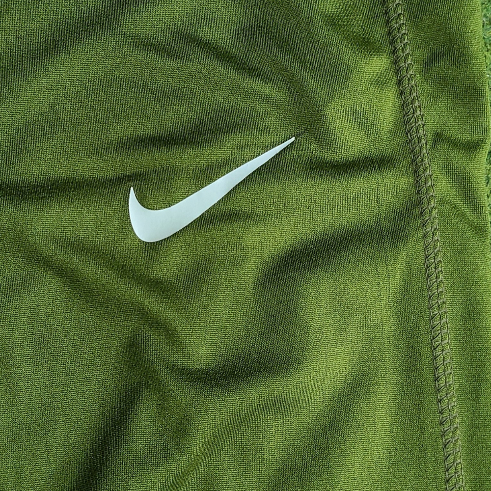 Men's Olive Green Nike Style Dri-FIT Running Trouser – Slim Fit