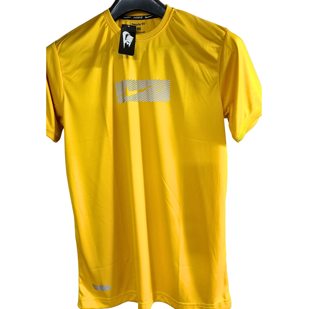 Men's Black Dri-FIT Nike Style Training T-Shirt – Athletic Fit