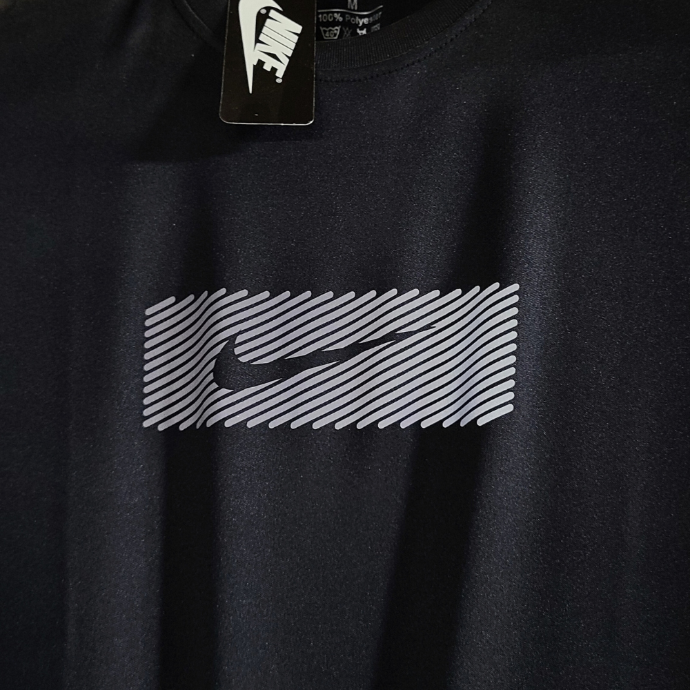 Men's Black Dri-FIT Nike Style Training T-Shirt – Athletic Fit